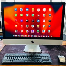 Apple iMac 27” 2017 5K Retina Core i5 8GB 1TB SSD Fully Functional -Chipped Glass