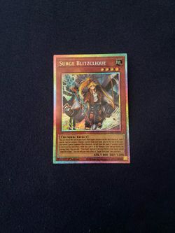 Surge BiltzClique starlight rare yugioh!