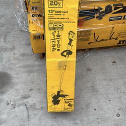 Dewalt 20v Cordless String Trimmer Kit 