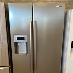 Samsung Side By Side Fridge Stainless Steel