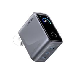 Anker Prime Charger (160W, 3 Ports, Smart Display)