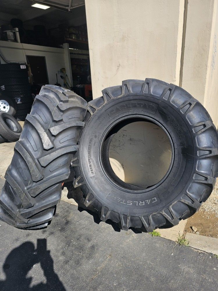 New Each 16.9-24 Tractor Tire