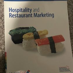 Hospitality And Restaurant Marketing  Book
