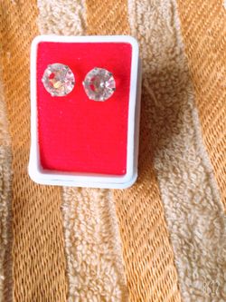 Beautiful earrings silver 925