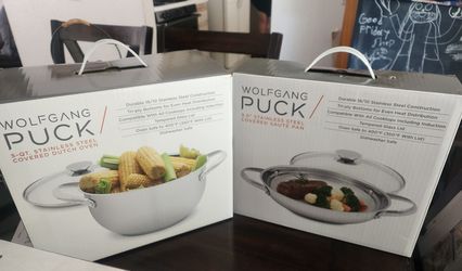 Wolfgang Puck Stainless Steel Cookware Set