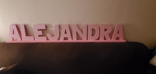 Wood name alejandra