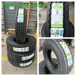 235/85/16  14ply All steel  Linglong tire Brand New Trailer Tires Installed $165 Pickup $150‼

We Finance snap ,American 1st finance 
Financiamos‼️‼️✴