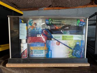 Fish Tank with Accessories