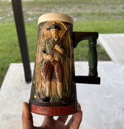 Napcoware Minute Man 1776 Embossed Ceramic Stein