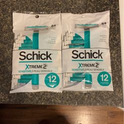 Schick Extreme 2 Disposable Razors -2 Items! ($12.94+ Value)