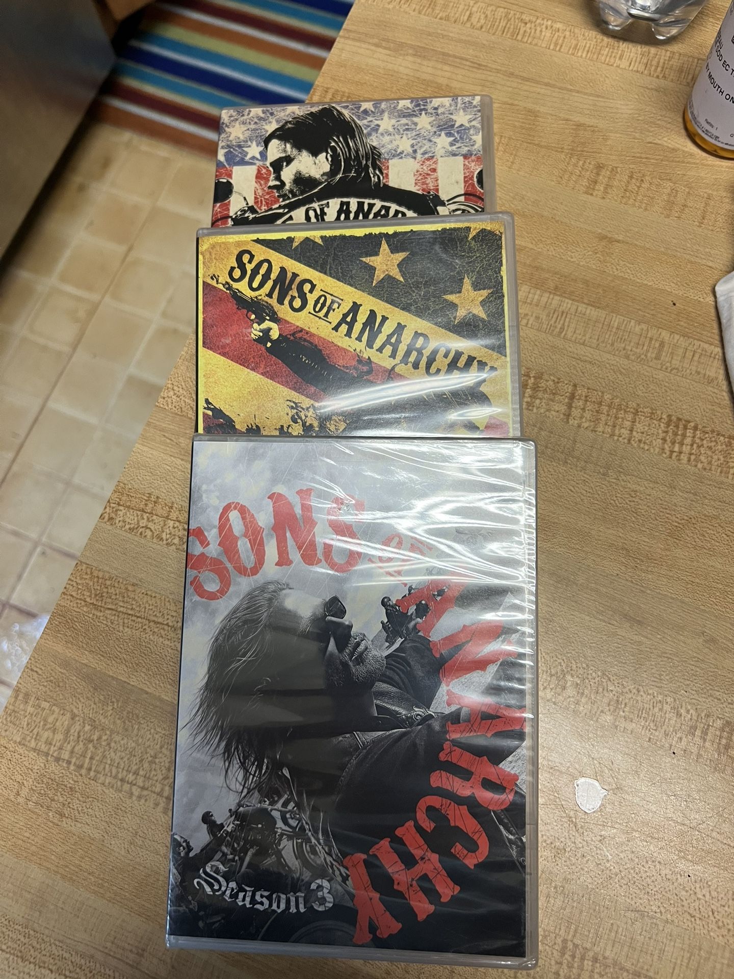 Season 1,2, &3 Of SONS OF ANARCHY