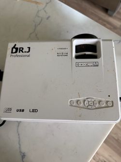 DR.J Professional LCD LED Mini Projector