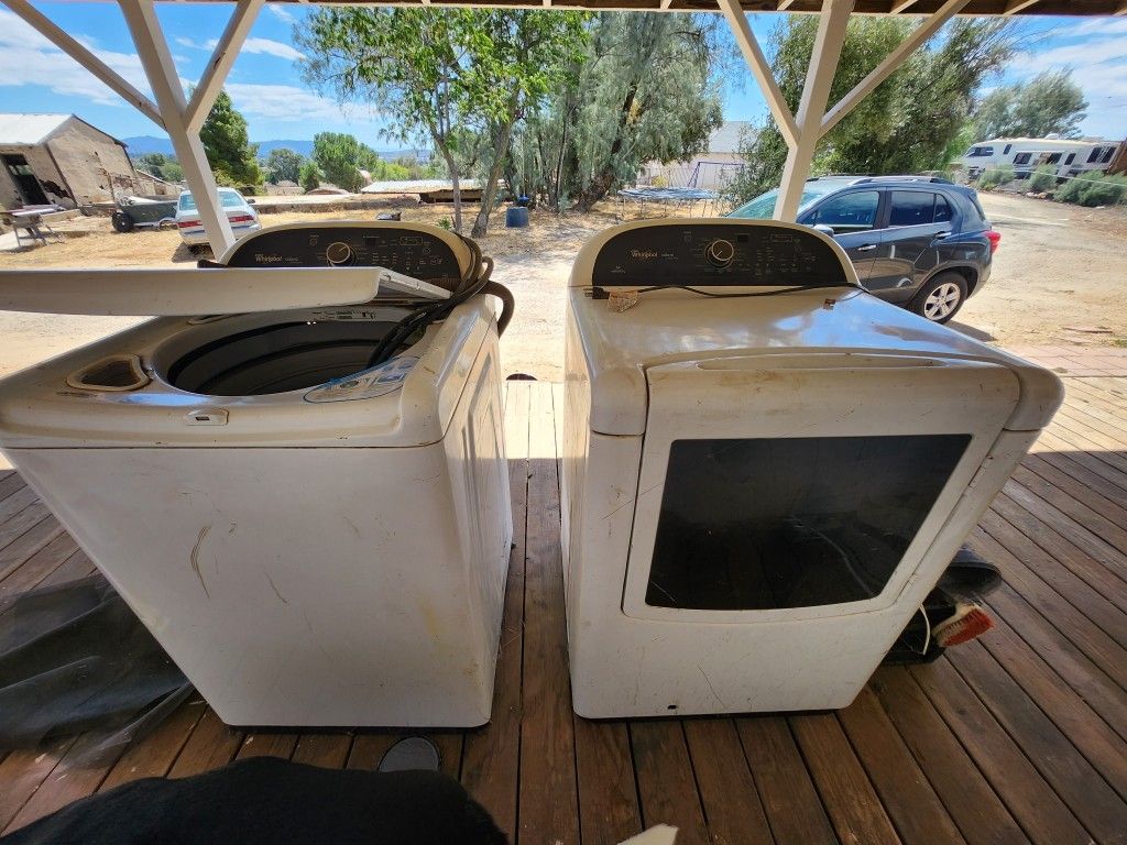 Whirlpool Washer And Dryer
