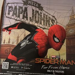 Spider-Man Far From Home Pizza Box Marvel