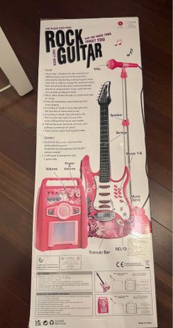 Rock Guitar Pretend Play Toy
