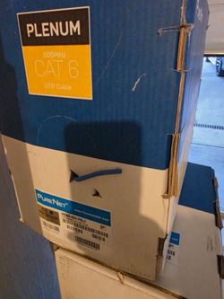 CAT 6 PLENUM CABLE