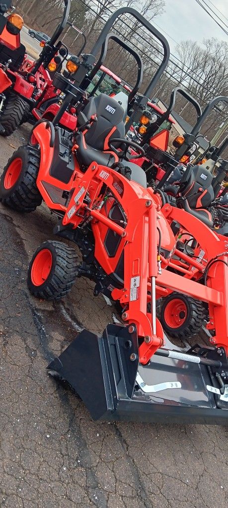 Brand New Kioti Diesel Tractor With FREE Front Bucket Loader