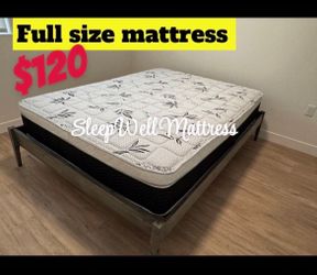 Full size pillow top mattress