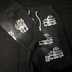 Black Hellstar Shorts (L)