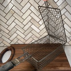 Nice, Deep Grill Basket for Vegetables, Etc. Grilling BBQ