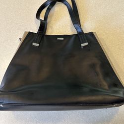 Lauren Ralph Lauren Leather Tote Bag