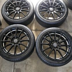 17" Drag Concepts R16 Wheels & Tires