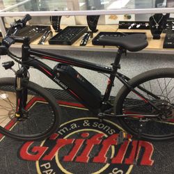 26” TotGuard AMA005856 Electric Mountain Bike 700-watt Peak Motor 20MPH W/374.4WH Removable Battery Up To 50 Miles