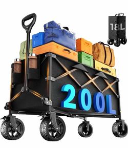 Brand New Heavy Duty Collapsible Wagon Cart
