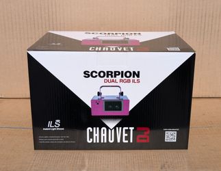 Chauvet DJ Laser Light Multicolor Dual Fatbeam Liquid Sky FX Lazer DMX Scorpion Dual RGB ILS DMX 🚨 Payment Options Available 🚨 No Credit Needed 🚨