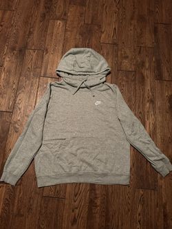 grey nike hoodie