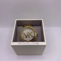 Michael Kors MK6714 Runway 44mm Stainless Steel, Gold Color Ladies Watch 