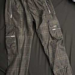 Represent Clo. Cargo Joggers Pant [Plaid]