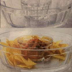 New Glass Serving Trays