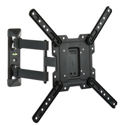 onn. Full Motion TV Wall Mount for 19–50” TVs, Swivel & Tilt, UL Listed