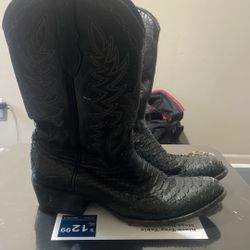 Cowboy Boots Snake Skin