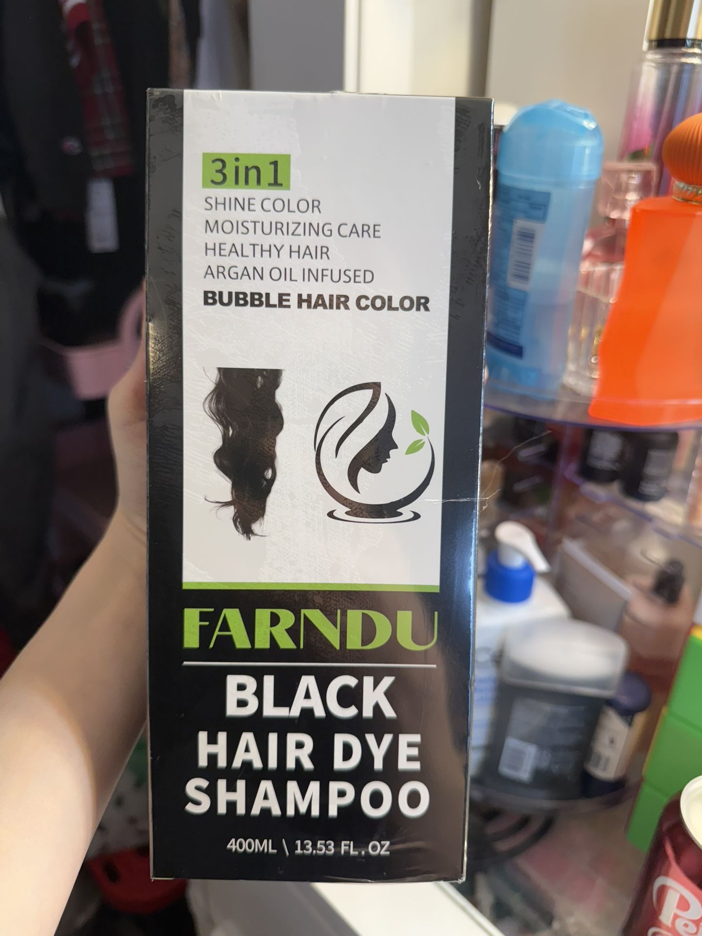 Black Hair Dye Shampoo