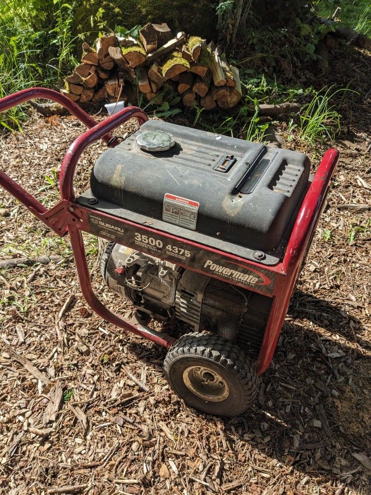 Powermate Subaru Powered 3500 Watt Generator