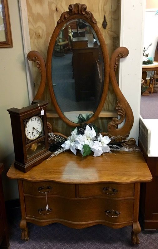 Beautiful Antique Ornate Dresser