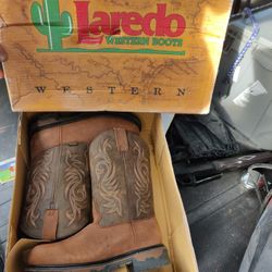 Brand New Unborn Laredo Cheyenne Work Boots Size 7D