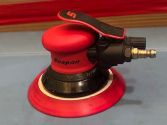 Snap-on Tools 6" Orbital Sander with 3/16" Pattern (Red)
