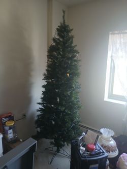 Christmas tree are the official 7 and a 1/2 feet tall pre.Lit seasonal holiday