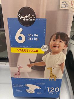 Diapers size 6