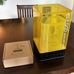 ELEGOO Mercury Plus 2.0 Wash and Cure Station V2 for Mars Photon S Photon Mono LCD SLA DLP 3D Printer Models