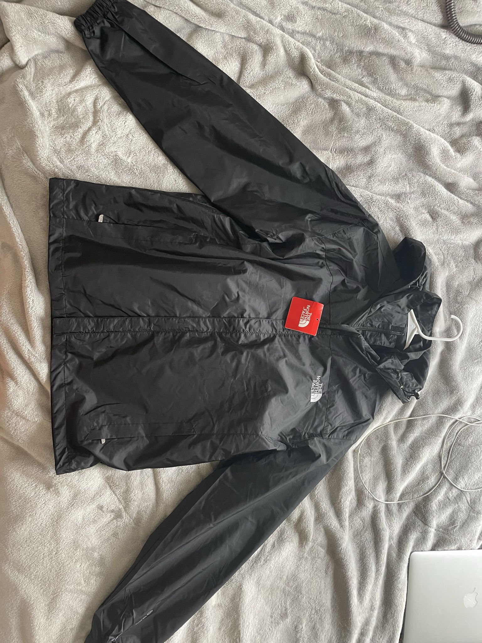 North Face Black Light Rain Jacket Size XL