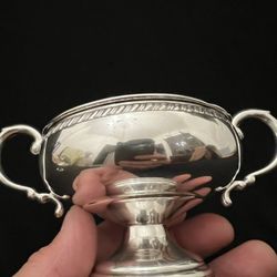 Crown Sterling Creamer and Open Suger