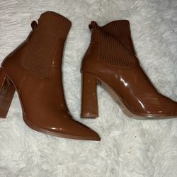 Brown Boots Size 6