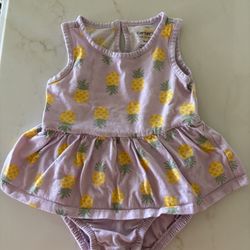 Baby Girl Pineapple Romper 