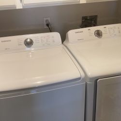 Samsung Washer Gas Dryer Pair