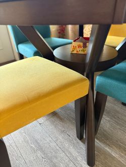 Dining table with chairs