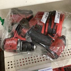Milwaukee Drill And Impact With Battery And Charger 